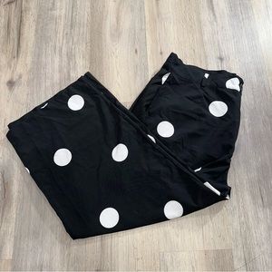 Polka dot pants